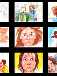 Story Board Vestido